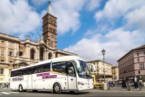 Fiumicino: Busstransport til/fra Vatikanstaten (direkte)