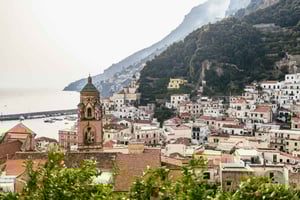From Rome: Positano & Amalfi Coast Day Trip by Train & Ferry
