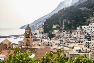 Fra Roma: Dagstur til Positano og Amalfikysten med tog og ferge