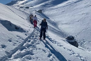 Lazio: Passeio com raquetes de neve no Terminillo com equipamento