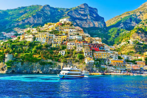 Rome: Amalfi Coast & Positano Day Trip with Coastal Cruise