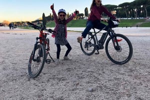 Rome: Appian Way EBike Tour Catacombs Aqueducts & Food+Drink