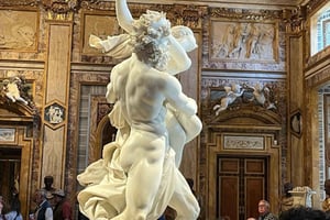 Rom: Entrébillet til Galleria Borghese