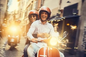 Рим на Vespa: почувствуйте себя местным жителем