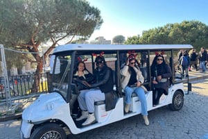 Roma: passeio de carrinho de golfe pelo Castelo de Santo Ângelo com entrada