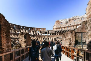 Rom: Guidet tur til Colosseums Arena, Palatinerhøjen og Forum