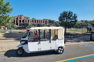 Rom: Fotooplevelse i elektrisk tuk-tuk med chauffør