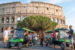 Rooma: Golfkärrykierros innostuneen paikallisen oppaan kanssa
