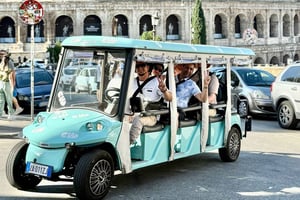 Rom: Golfvognstur med smagning af håndlavet gelato