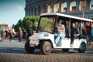 Lo más destacado de Roma y degustación: tour de 3 horas en carrito de golf
