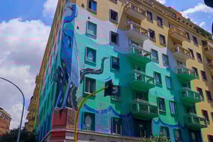 Rom: Graffiti und moderne Street-Art-Tour durch Ostiense