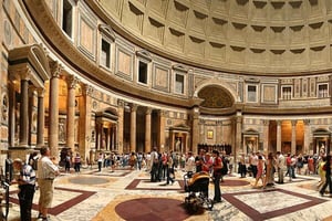 Roma: Besøk Pantheon med personlig interaktiv app + vert