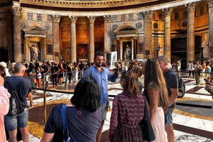 Rooma: Pantheon: Pienryhmäopastus ja pääsylippu