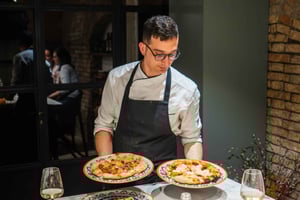 Roma: Kurs i å lage pizza, supplì og gelato med vin