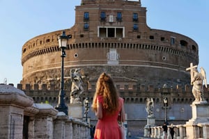 Rome: vooraf geboekte privétour of tour met een groep naar Castel Sant'Angelo