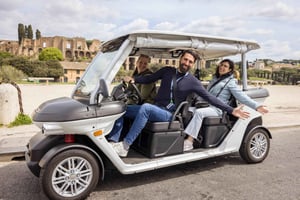Rome: Private Golf Cart Tour with Driver