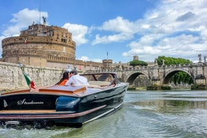Rome: Private Tiber River Cruise on a Luxury Boat
