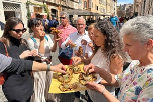 Rome Street Food: Delights at Campo dei Fiori & Ghetto Area