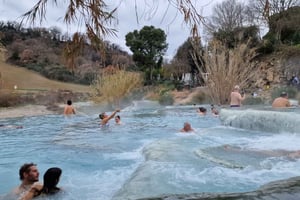 Rom til Saturnia; dagstur til termiske kilder med frokost