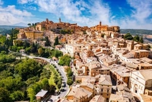 Roma: viagem de 1 dia à Toscana e Montepulciano com almoço e vinhos