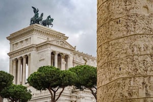 Rome: Victor Emmanuel II Monument & Trajan's Column Tour