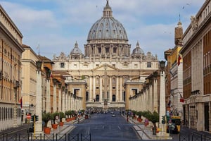 Tour durch den Petersdom, La Pietà und die Papstgräber mit Dom