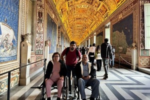 Vaticaanse Mus. & Sixtijnse Kapel privérondleiding voor rolstoelgebruikers