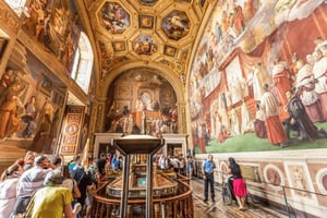 Museu do Vaticano e Capela Sistina: ingresso sem fila e anfitrião