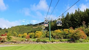 Riding the Rotorua Gondola