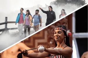 Auckland: Rotoruun kohokohdat Te Puia -kierroksella, esityksellä ja lounaalla