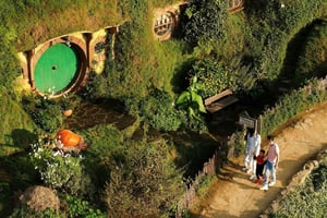 Vanuit Rotorua: Hobbiton Movie Set Tour met feestelijke lunch