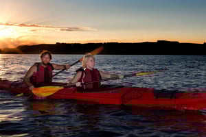 Hot Pools Kayak & Evening Barbecue