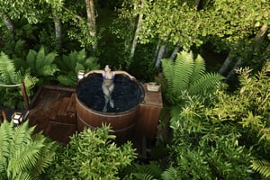 Rotorua: lago Tarawera, secuoyas y bañeras de hidromasaje