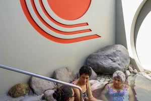 Polynesian Spa Rotorua: Sky View privézwembaden