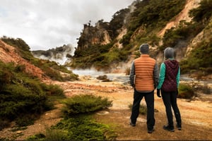 Rotorua: zelfgegeleide wandeling Waimangu vulkaanvallei