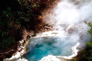 Taupo: Park geotermalny Orakei Korako i bilet wstępu do jaskini