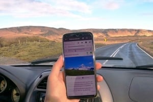 Kalifornien Audioguide för självkörande (engelska & tyska)