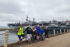 Экскурсия на электровелосипедах по Сан-Диего — парк Бальбоа и квартал Гасламп