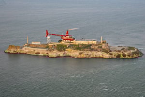 Sausalitosta: San Francisco ja Alcatraz Helikopterikierros