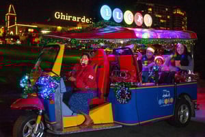 San Francisco: Tuk-Tuk-tur med julelys og severdigheter