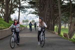 São Francisco: aluguer de bicicleta autoguiado de 1 dia