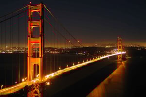 San Francisco: Airplane Private Night Bay Tour