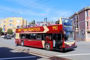 San Francisco : Alcatraz, ferry et bus à arrêts multiples pendant 2 jours