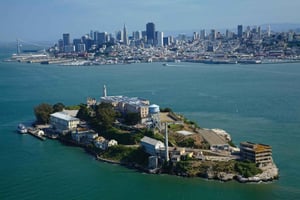 San Francisco: City Tour och Alcatraz Entrébiljett Combo