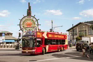 SF: Golden Gate Cruise & Hop-On Hop-Off Bus Tour (Säästä 15 %)