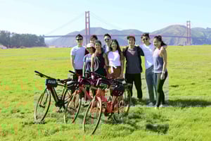 San Francisco: Golden Gate Bridge guidad cykel- eller eBike-tur