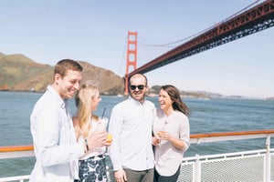 San Francisco: City Cruises Premier Brunch oder Dinner Cruise