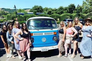 San Fransisco: Vintage VW Bus Wine Country Tour Small Group