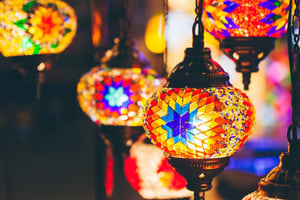 Сан-Франциско: Турецкая мастерская по изготовлению мозаичных ламп