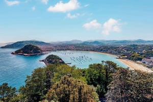 Från Bilbao: Utflykt till San Sebastián, Hondarribia, Hendaya och Getaria